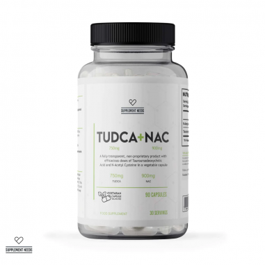 Supplement Needs Tudca 750mg and NAC 900mg - 30 servings