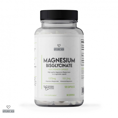 Supplement Needs Magnesium Bisglycinate - 120 Capsules
