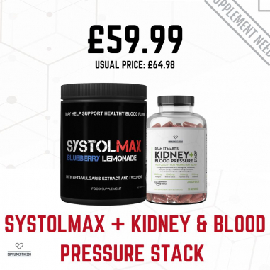 SUPPLEMENT NEEDS KIDNEY+BLOOD PRESSURE / STROM SPORTS SYSTOLMAX STACK