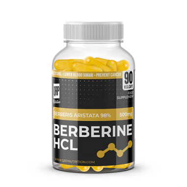 QRP Nutrition Berberine HCL 500mg