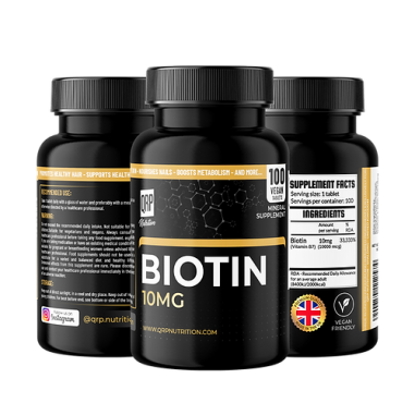 QRP Nutrition Biotin 10000mcg