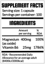 QRP Nutrition MAGNESIUM + B6