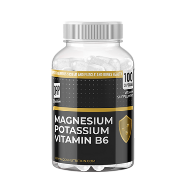 QRP Nutrition Magnesium Potassium B6 (90 capsules)