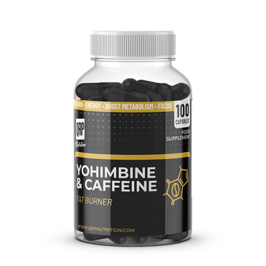 QRP Nutrition Yohimbine+Caffeine (100capsules)