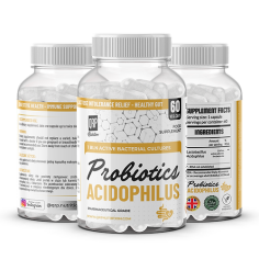 QRP Nutrition Acidophilus Probiotics (60 veg. capsules) No reviews