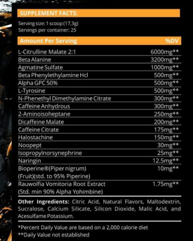 Dark Labs Primal Edition Pre-Workout