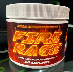Fire Rage Ultra High Stim Pre-workout