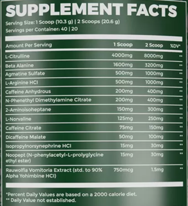 Dark Labs Crack OG Pre-Workout (New Formula)