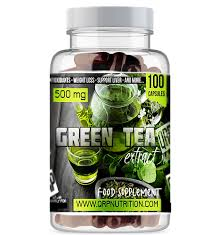 QRP Nutrition GREEN TEA extract 500mg 100caps