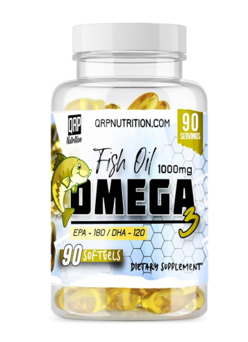 QRP Nutrition Omega-3 Fish Oil 1000mg