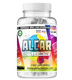 QRP Nutrition ALCAR 500mg 100 veggie capsules