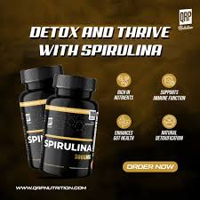 QRP Nutrition Spirulina 500mg 180tabs