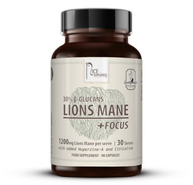 LIONS MANE + FOCUS,  90 capsules