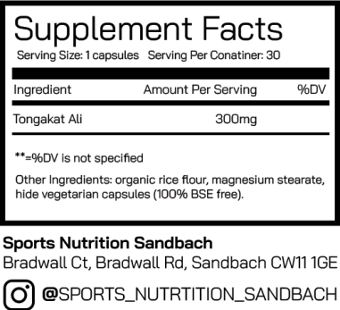 SN - Tongkat Ali - Male Health Support