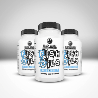 Black Mamba Fish Oils 550mg (90 Softgels)