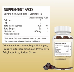 Mullein Gummies 2000mg