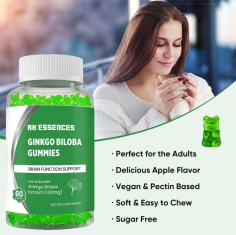 ginkgo Biloba Gummies (brain function support)