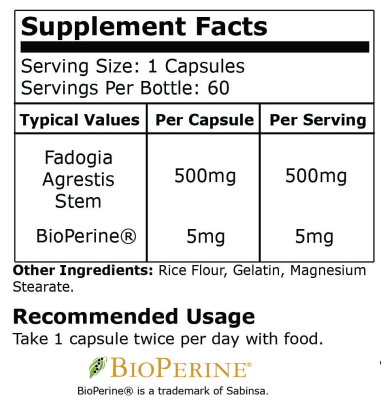 Black Mamba Fadogia Agrestis - New and Improved