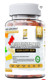 QRP Nutrition MULTIVITAMIN 60 Gummy Bears
