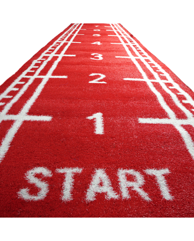 PREMIUM ASTRO TRACK WITH MARKINGS 12M X 2M (GREEN)