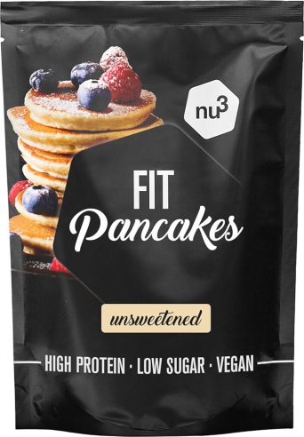 nu3 Fit Pancake - 240 g Gluten-Free Baking Mix for Pancakes & Pancakes
