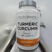 NutriBoost TURMERIC CURCUMIN 120tablets