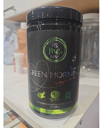 Its Me Now GREEN MORNING 450g, 22 Servings - GREENS - superfood