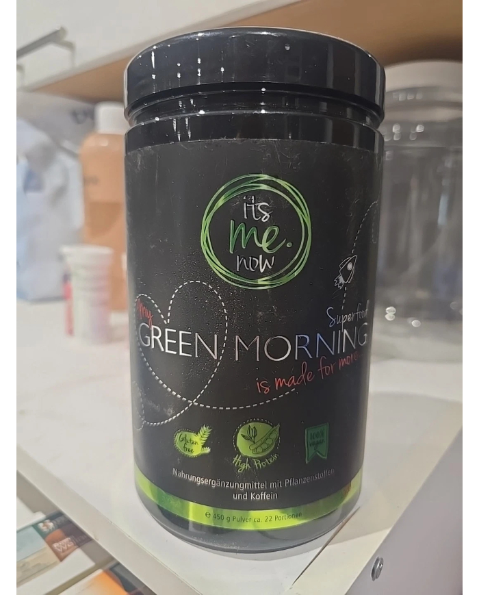 Its Me Now GREEN MORNING 450g, 22 Servings - GREENS - superfood