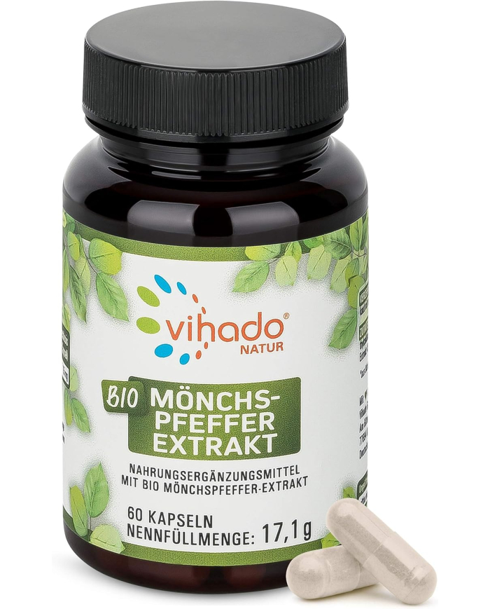 Vihado Natur  (Monk Pepper Extract) 60 Caps