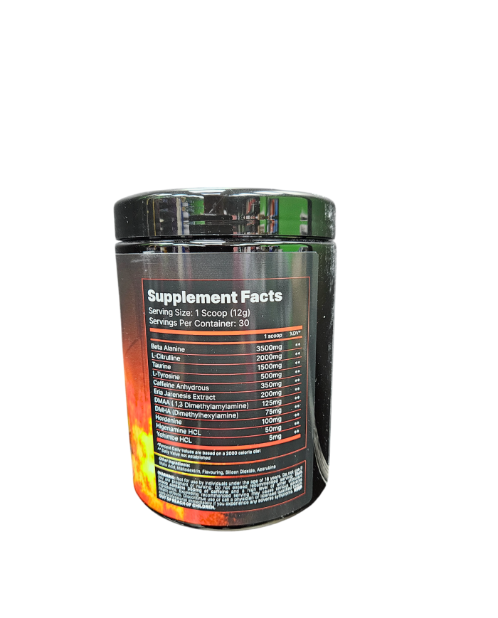 Unleash Hell Hellboy Pre workout