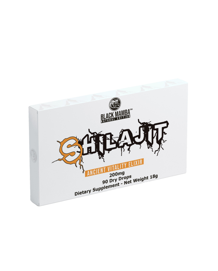 Black Mamba Pure Shilajit Resin Dry Drops - Ancient Vitality Elixir