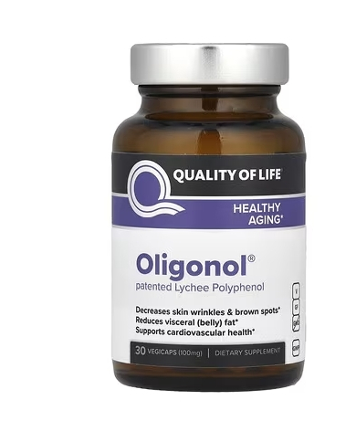 Quality of Life, Oligonol®, 100 mg , 30 Vegicaps