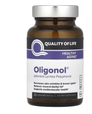 Quality of Life, Oligonol®, 100 mg , 30 Vegicaps
