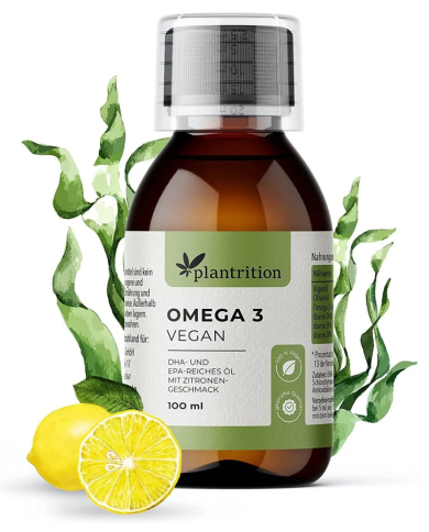 Plantrition Omega 3 Vegan Algae Oil EPA & DHA - Liquid 100ML