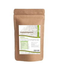 Mynatura Whole Milk Powder I For Baking and Cooking I Finely Ground I Free from Additives and Preservatives I in Resealable Bag