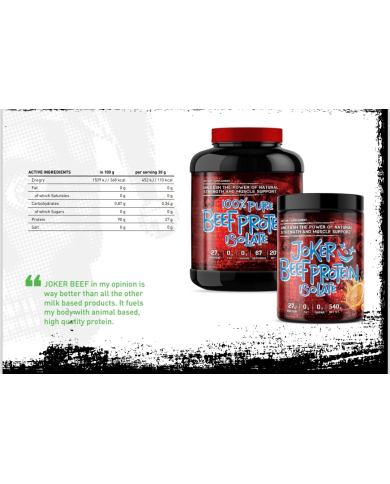 Joker Beef Iso 540g Joker Beef Iso 540g