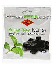 Halva Sugar Free Stevia Traditional Licorice 90g