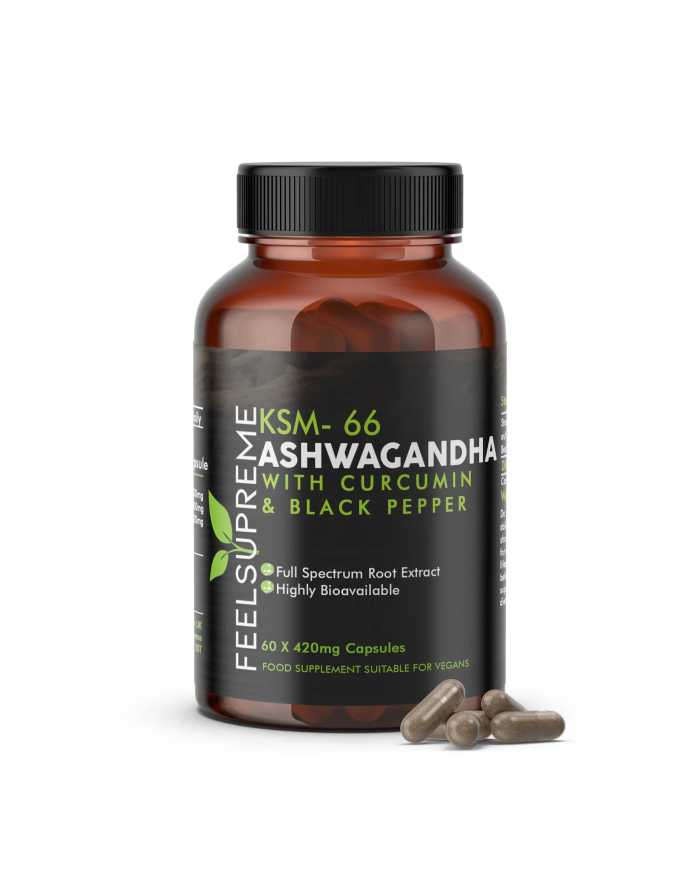 KSM66 Ashwagandha with Curcumin