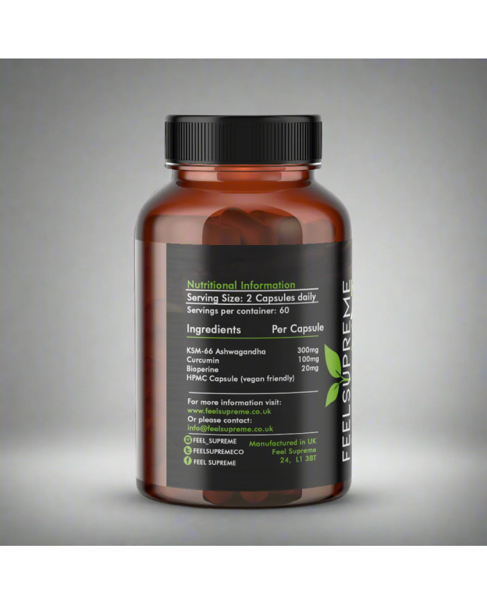 KSM66 Ashwagandha with Curcumin