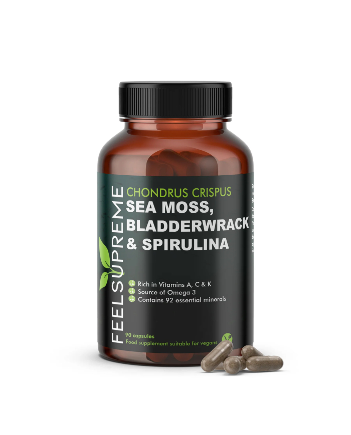 Sea Moss with Bladderwrack and Spirulina