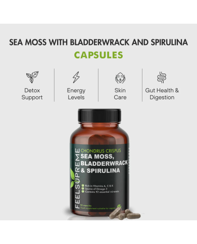 Sea Moss with Bladderwrack and Spirulina