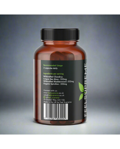 Sea Moss with Bladderwrack and Spirulina