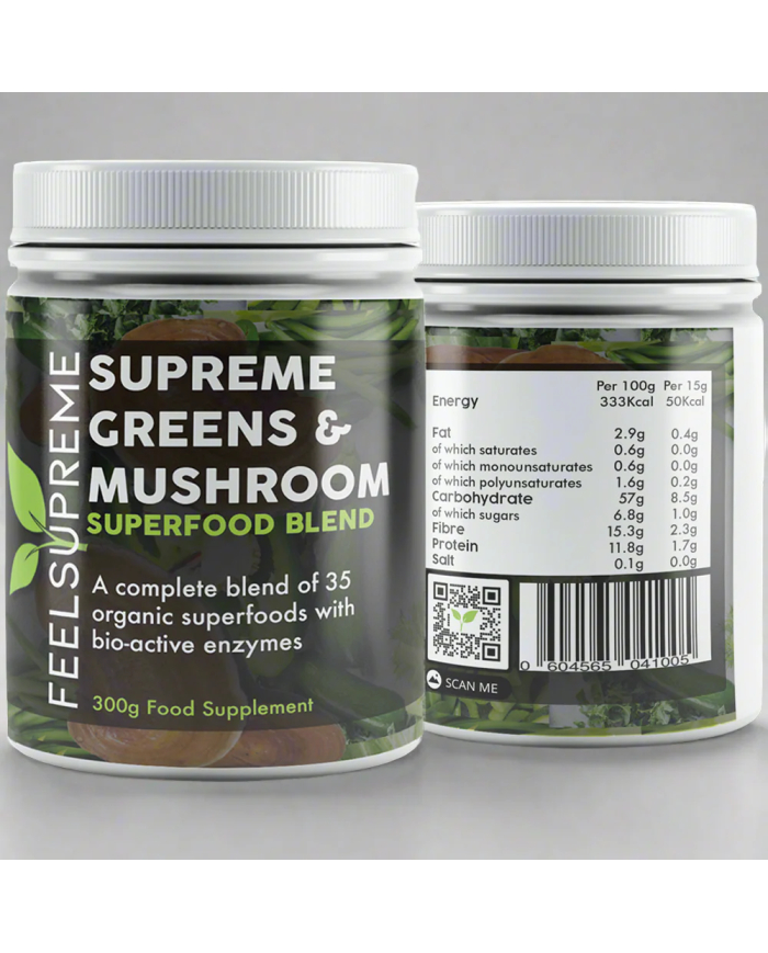 Supreme Greens and Mushroom Blend