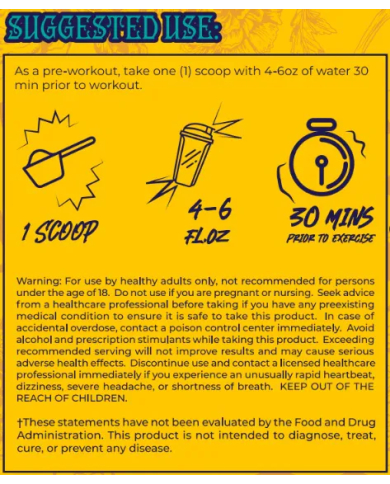 Dark Labs Maniaco Pre-Workout (US IMPORT)