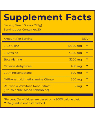 Dark Labs Maniaco Pre-Workout (US IMPORT)