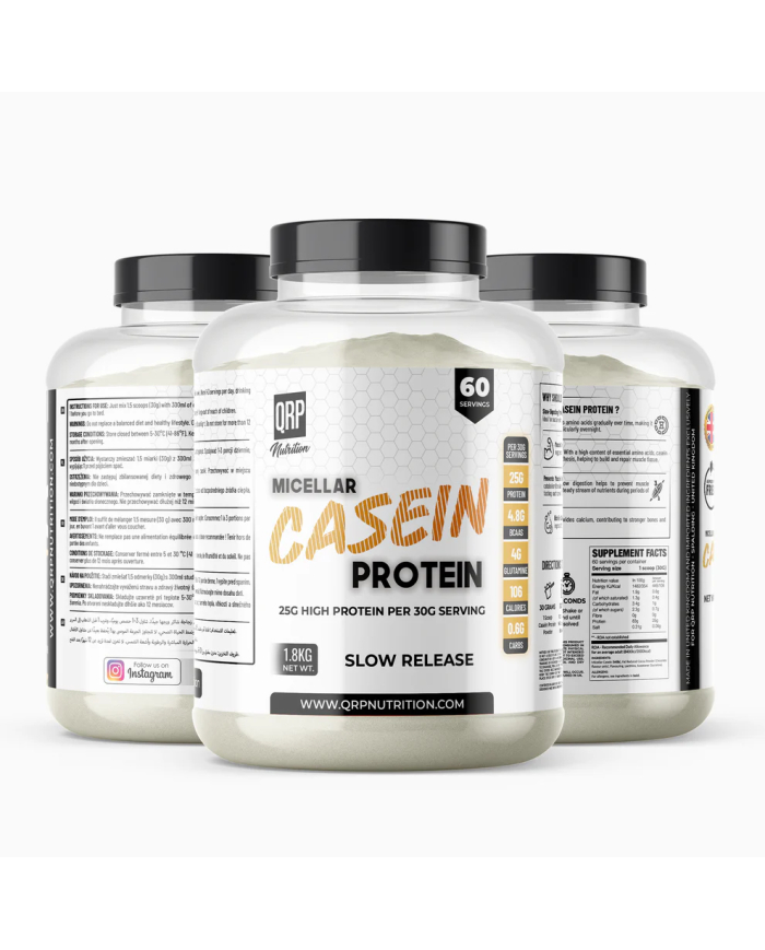 QRP Nutrition Micellar CASEIN Protein 1.8kg