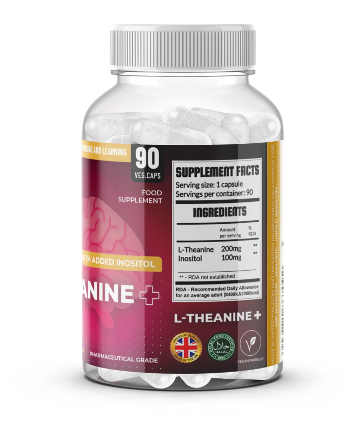 QRP Nutrition L-Theanine with Inositol (90 capsules)