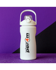 PER4M 1.5L Hydration Jug Bottle with Straw & Leakproof Flip Cap Matte Finish