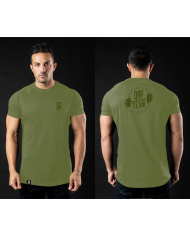 QRP Nutrition stretchy T-Shirt QRP Team (Black) small.