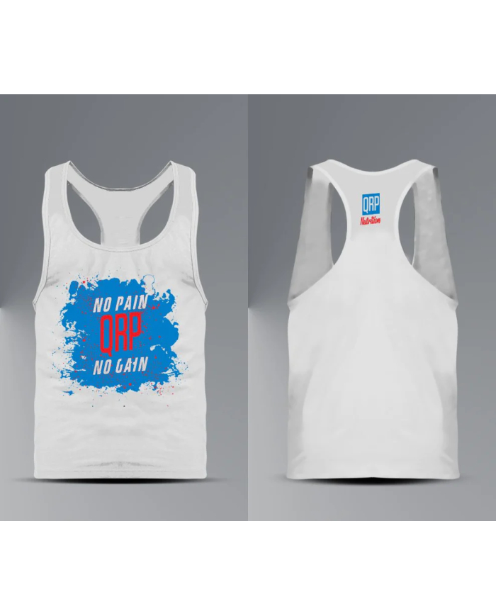 QRP Nutrition Gym Vest 'No Pain No Gain'